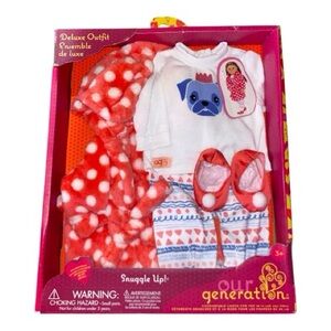 Our Generation Snuggle Up Pajamas Set